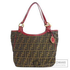 Fendi Zucca Tote Bag Canvas Leather